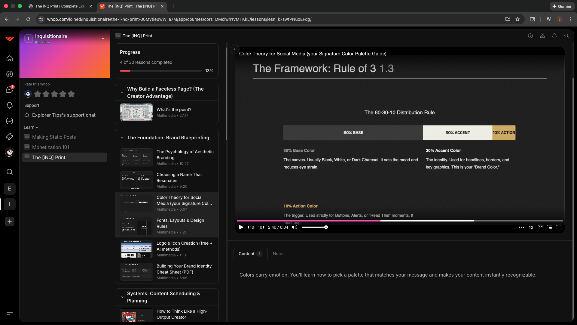 Slide 2: Content Scheduling & Planning